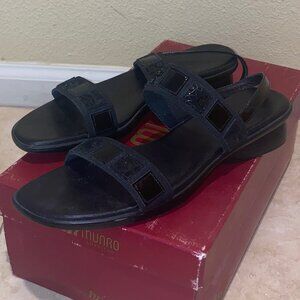 Munro American Women's Shoes (Sandal, Black, 9N)